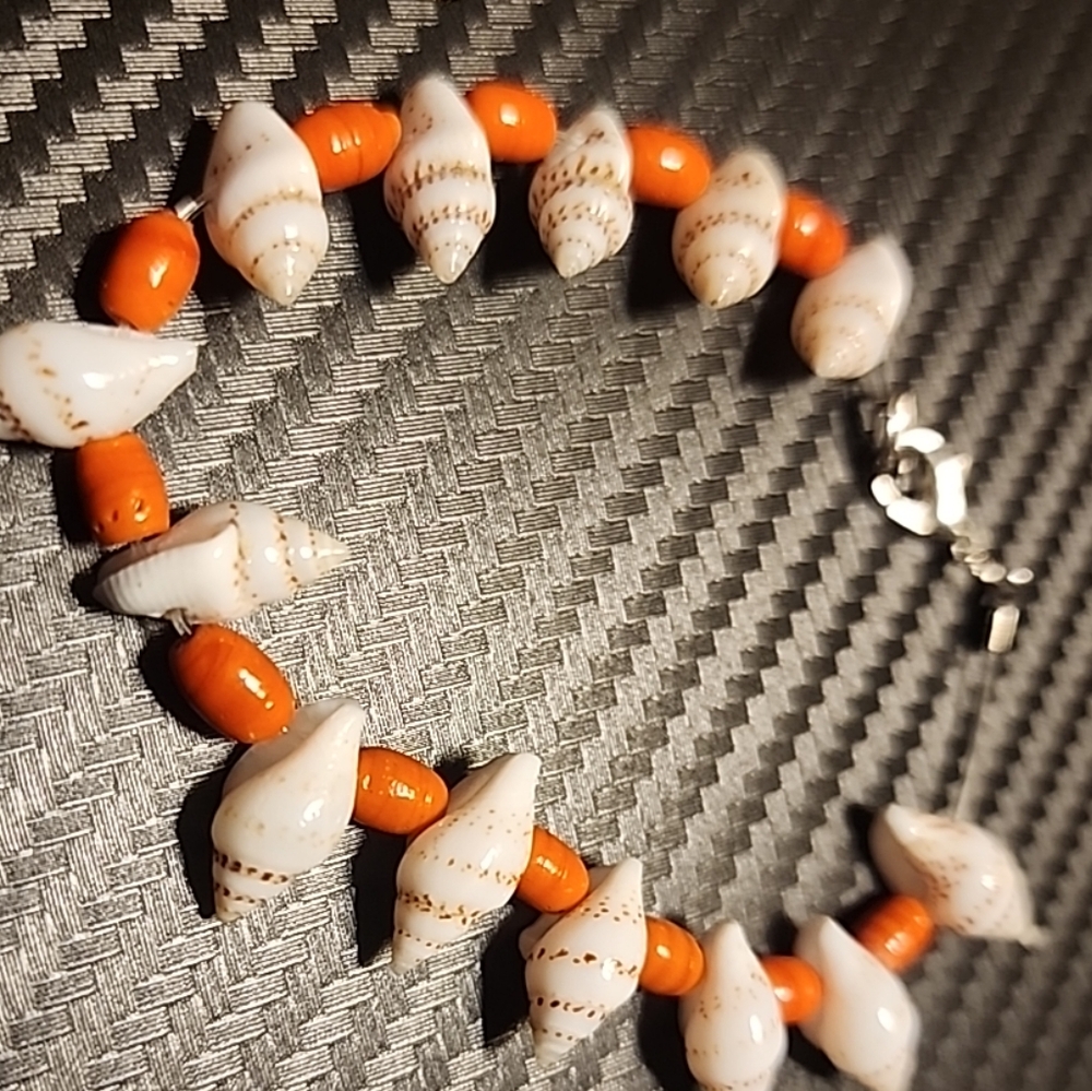 Beautiful Elastic Seashell Bracelet